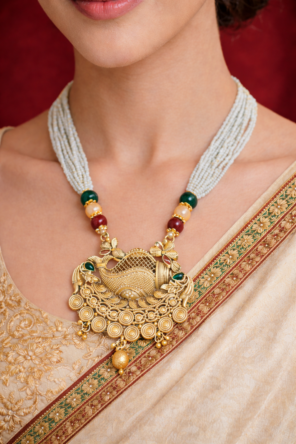 Mayurika Necklace Set
