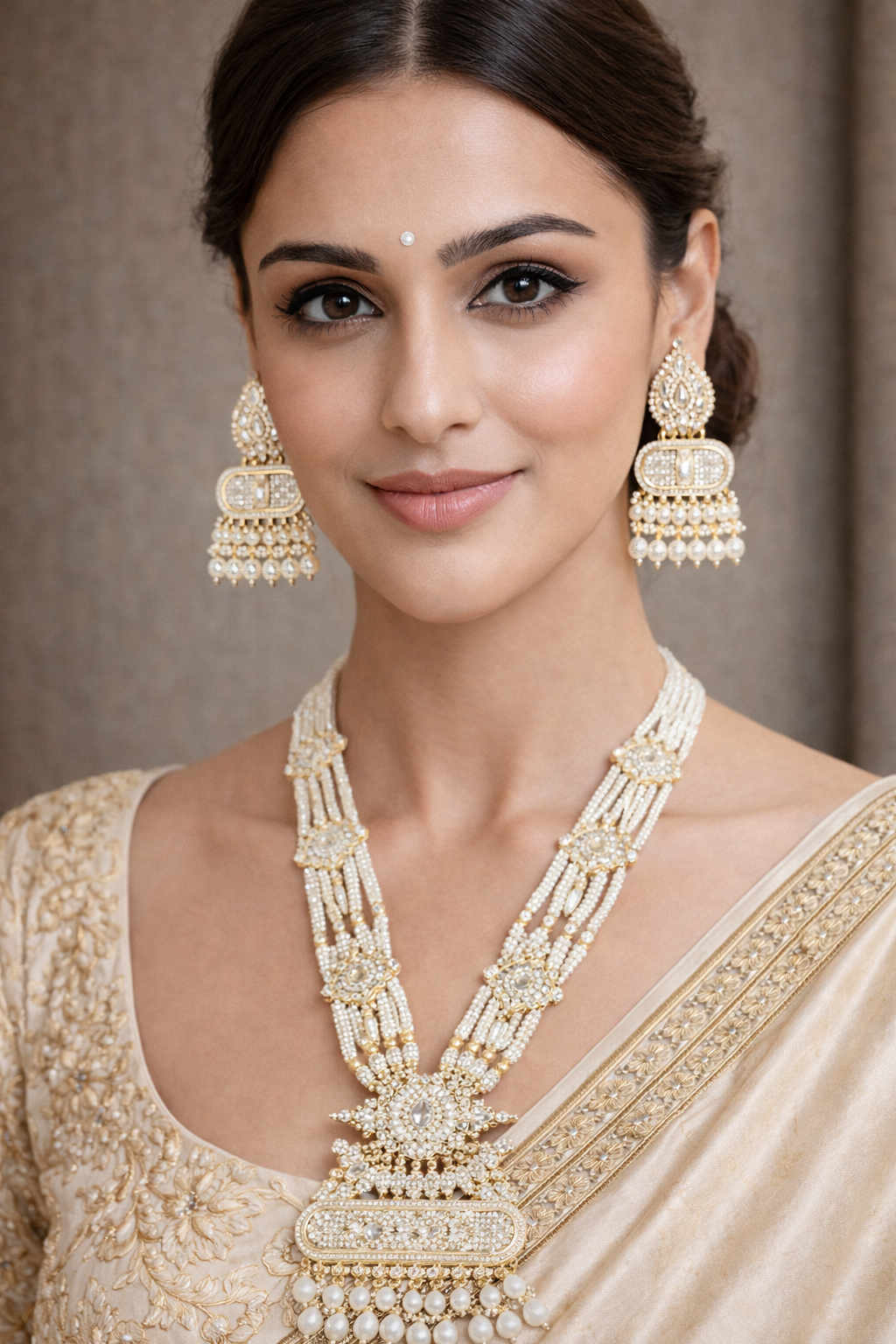 Rajvaani Pearl Royale Necklace Set