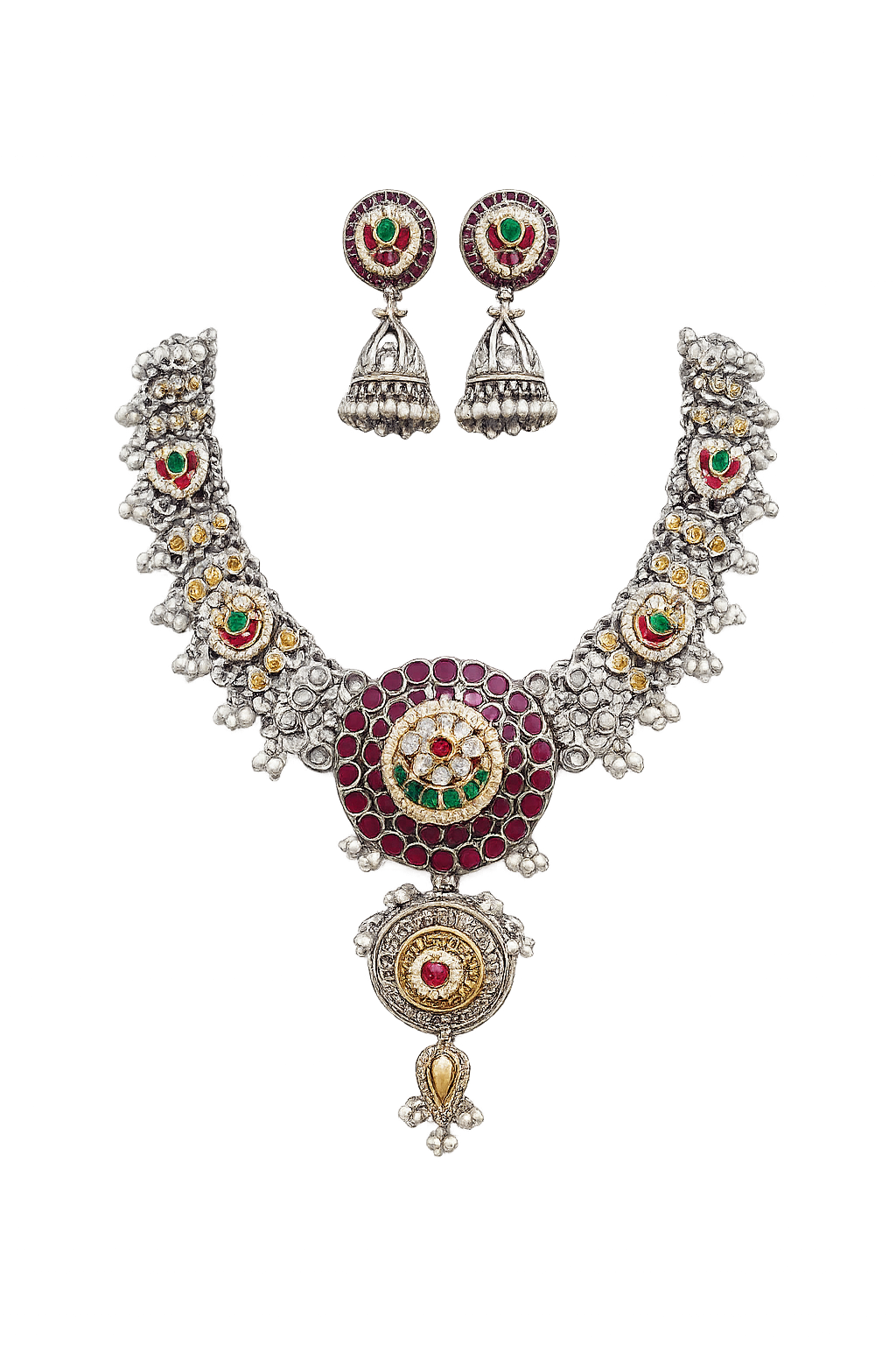 Aadhira Necklace & Earrings Set