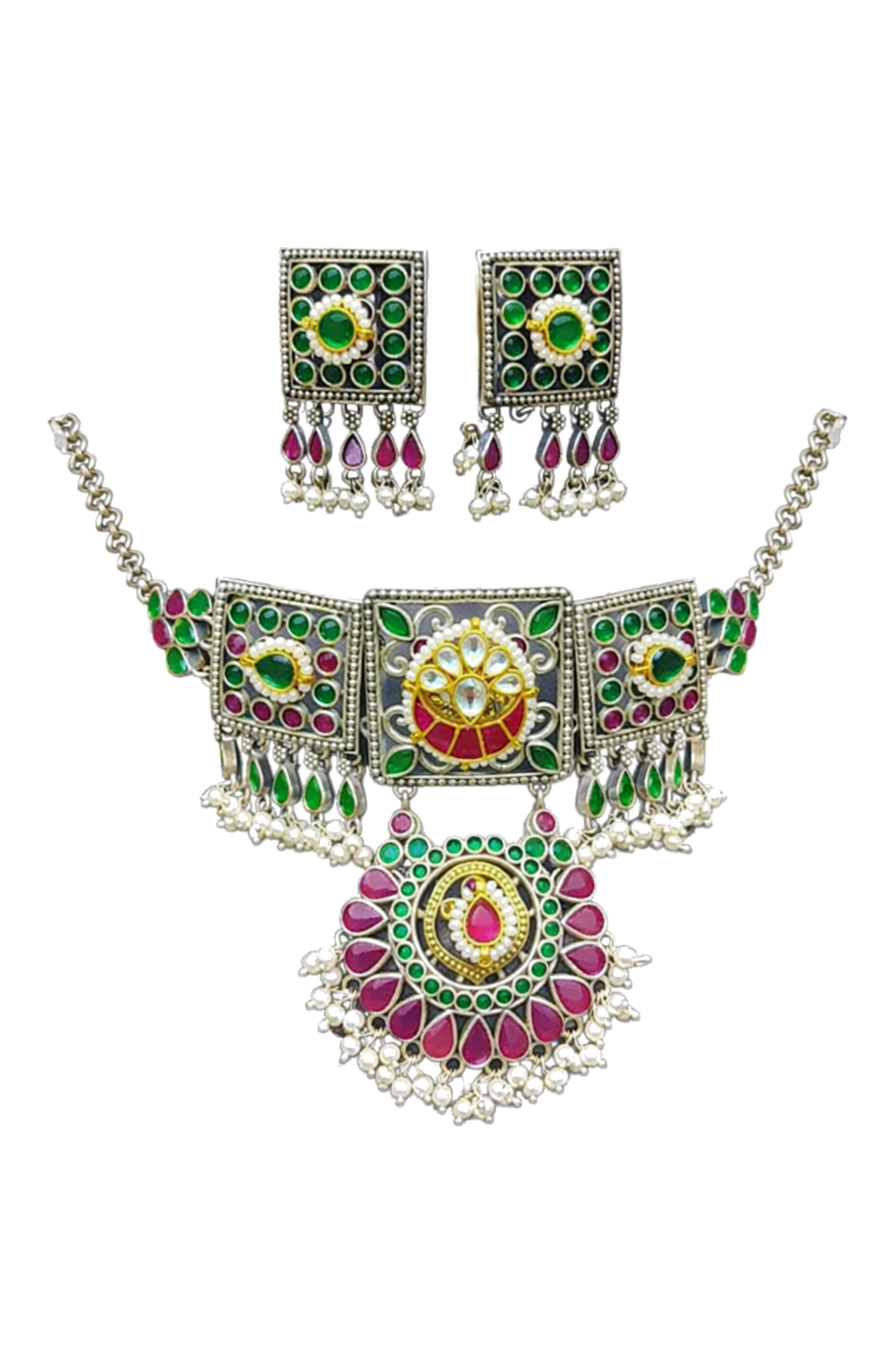 Rajasthani Style Choker Set image 0