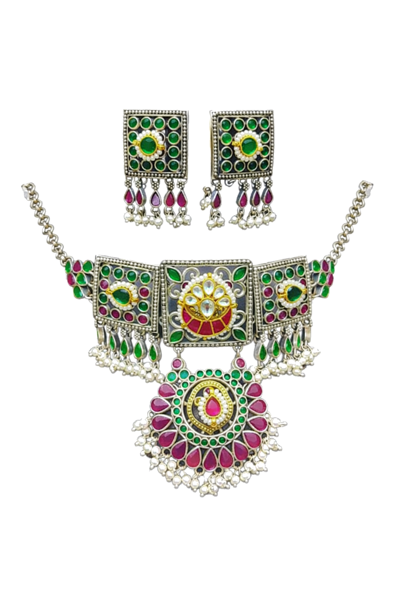 Rajasthani Style Choker Set image 0